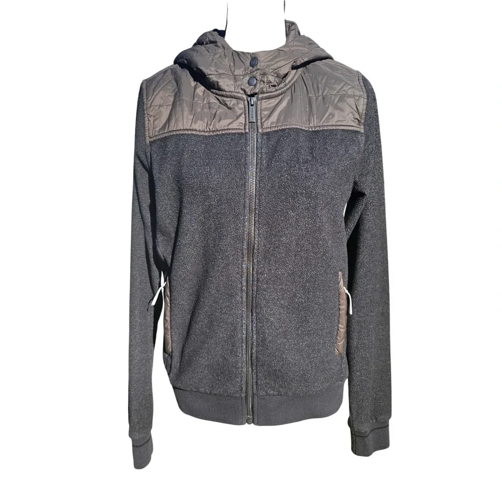 Holden Sherpa Full-Zip Fleece Jacket‎ Charcoal Green Women's Large